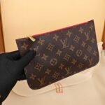 Louis Vuitton Neverfull mini and regular size shopping bags