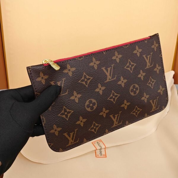 Louis Vuitton Neverfull mini and regular size shopping bags
