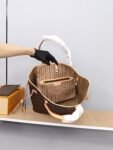 Louis Vuitton Neverfull mini and regular size shopping bags