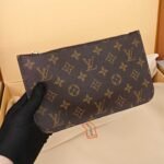 Louis Vuitton Neverfull mini and regular size shopping bags