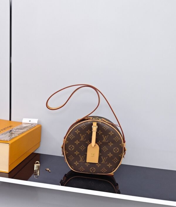 LV soft round pouch bag