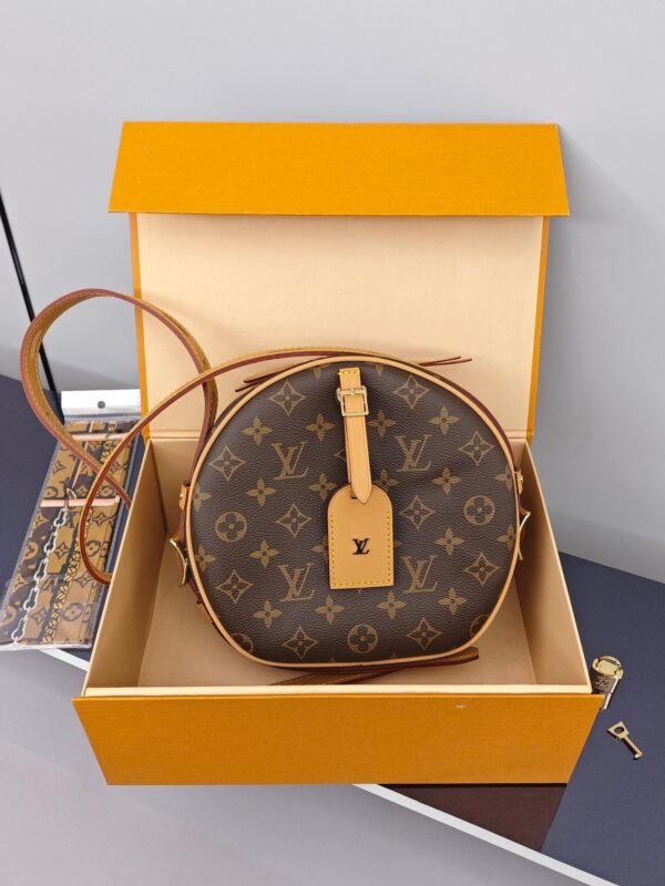 LV soft round pouch bag