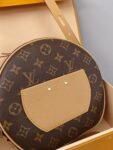 LV soft round pouch bag