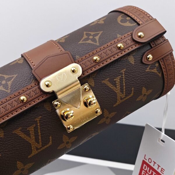 LV Papillon round cylinder bag