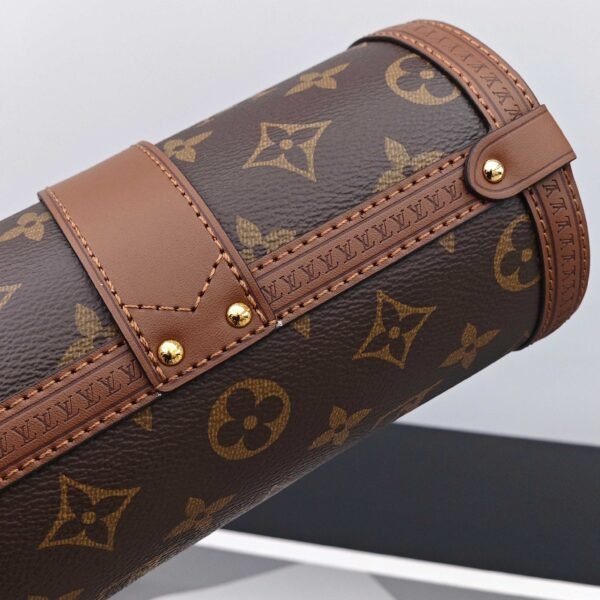 LV Papillon round cylinder bag